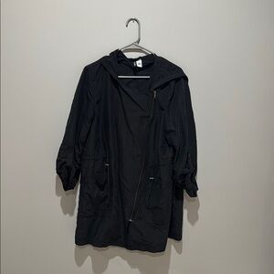 Women's Black Hooded Jacket
